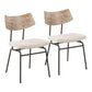 Walker - Mid Century Modern Chair (Set of 2) - Furniture Home Direct
