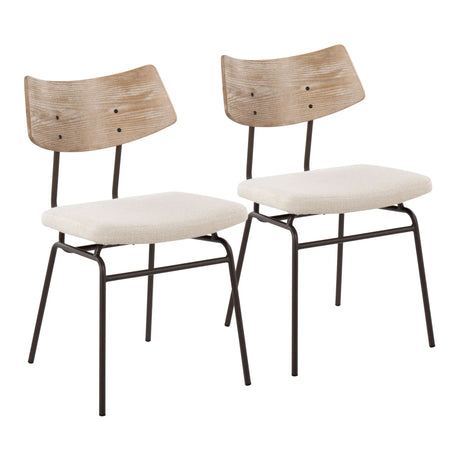 Walker - Mid Century Modern Chair (Set of 2) - Furniture Home Direct