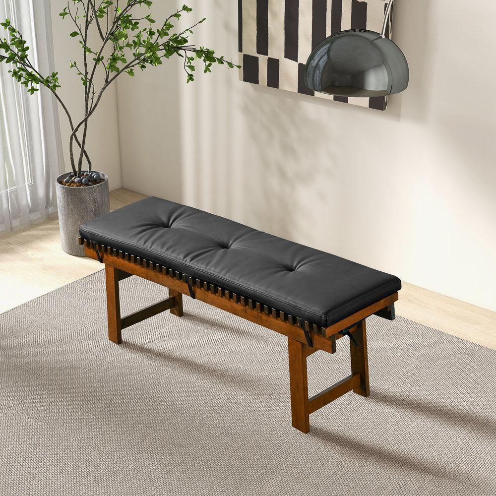 Lucia - Bench - Black - Furniture Home Direct
