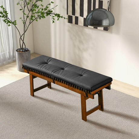 Lucia - Bench - Black - Furniture Home Direct