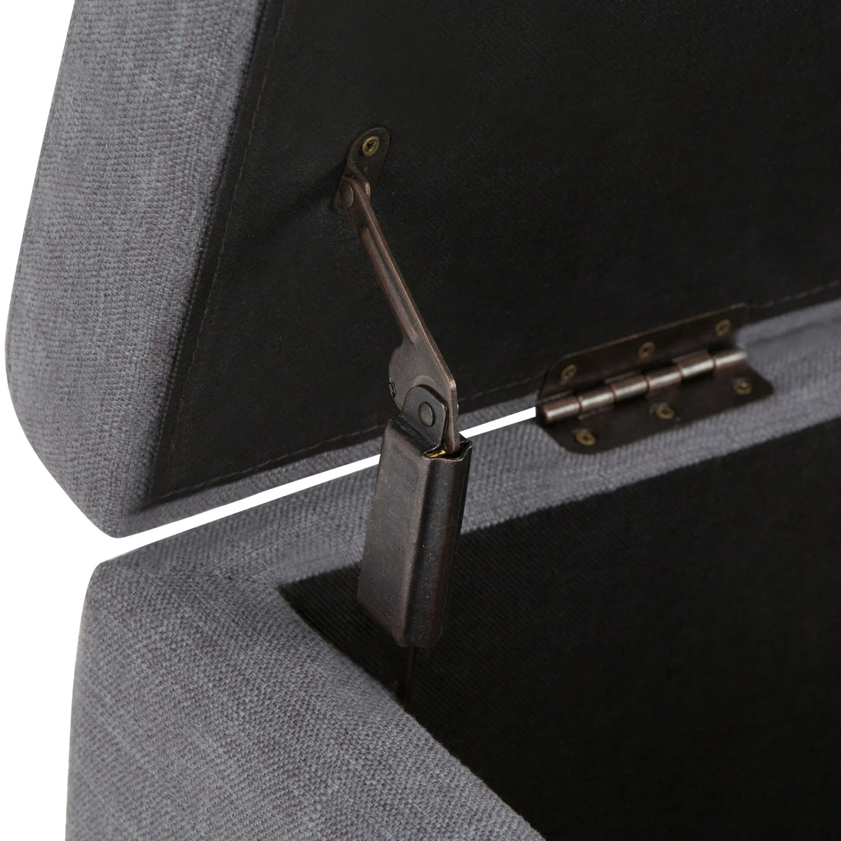 Hamilton - Upholstered Storage Ottoman - Furniture Home Direct