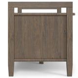 Ela - Entryway Storage Bench - Smoky Brown - Furniture Home Direct