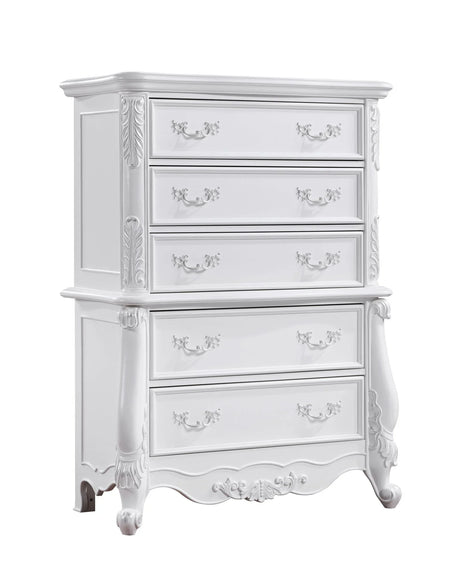 Latisha - Chest - White - Furniture Home Direct
