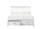 X Ample Storage Bed - Furniture Home Direct