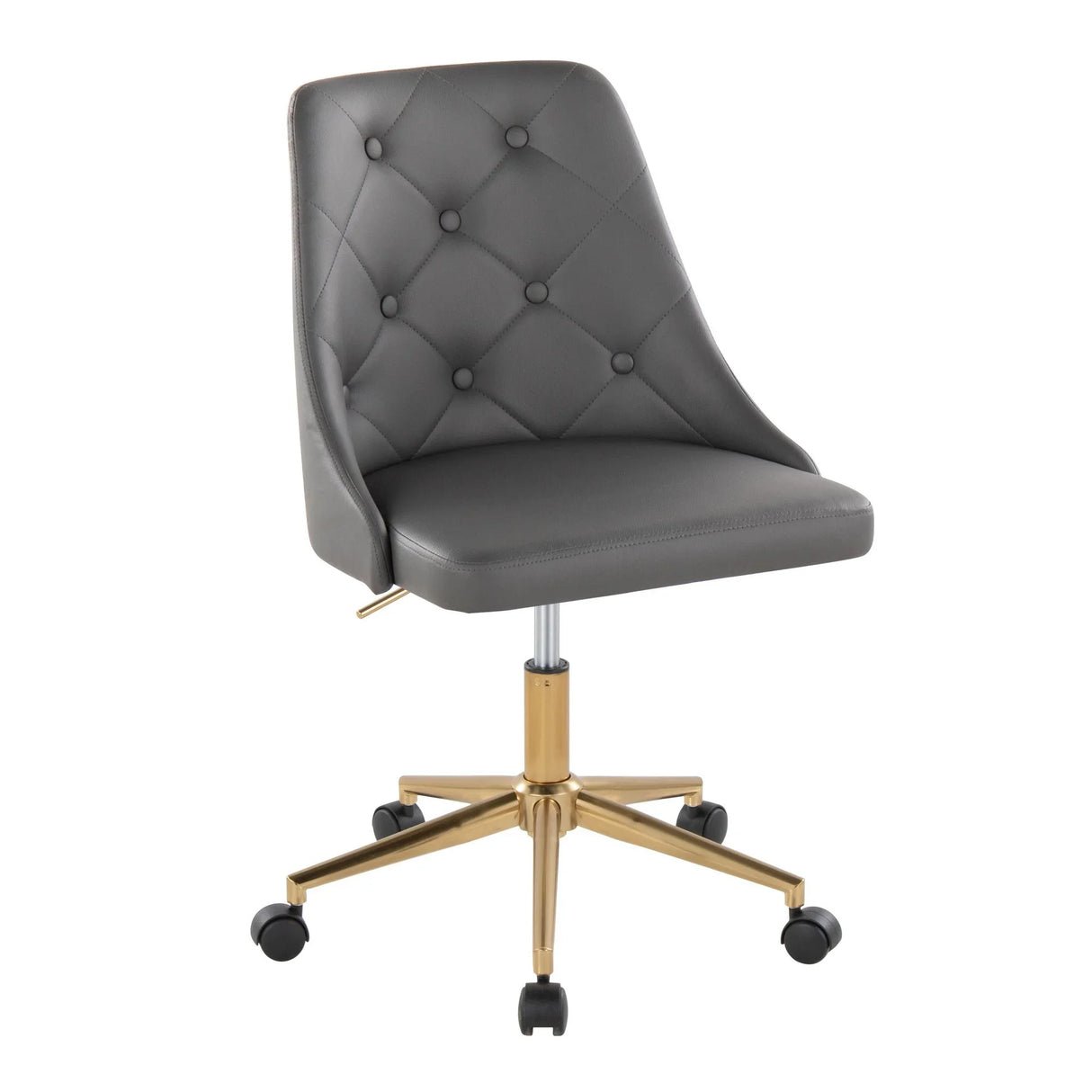 Marche - Contemporary Swivel Task Chair With Casters - Furniture Home Direct