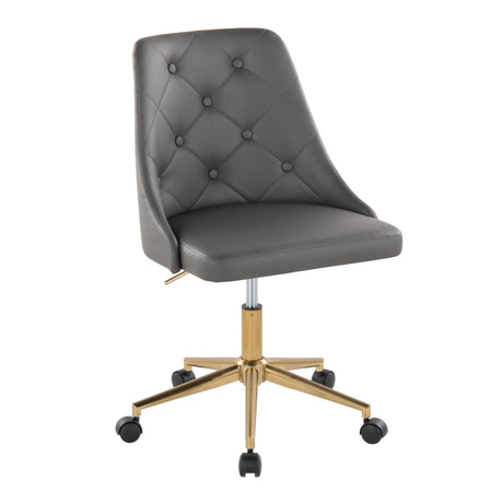 Marche - Contemporary Swivel Task Chair With Casters - Furniture Home Direct