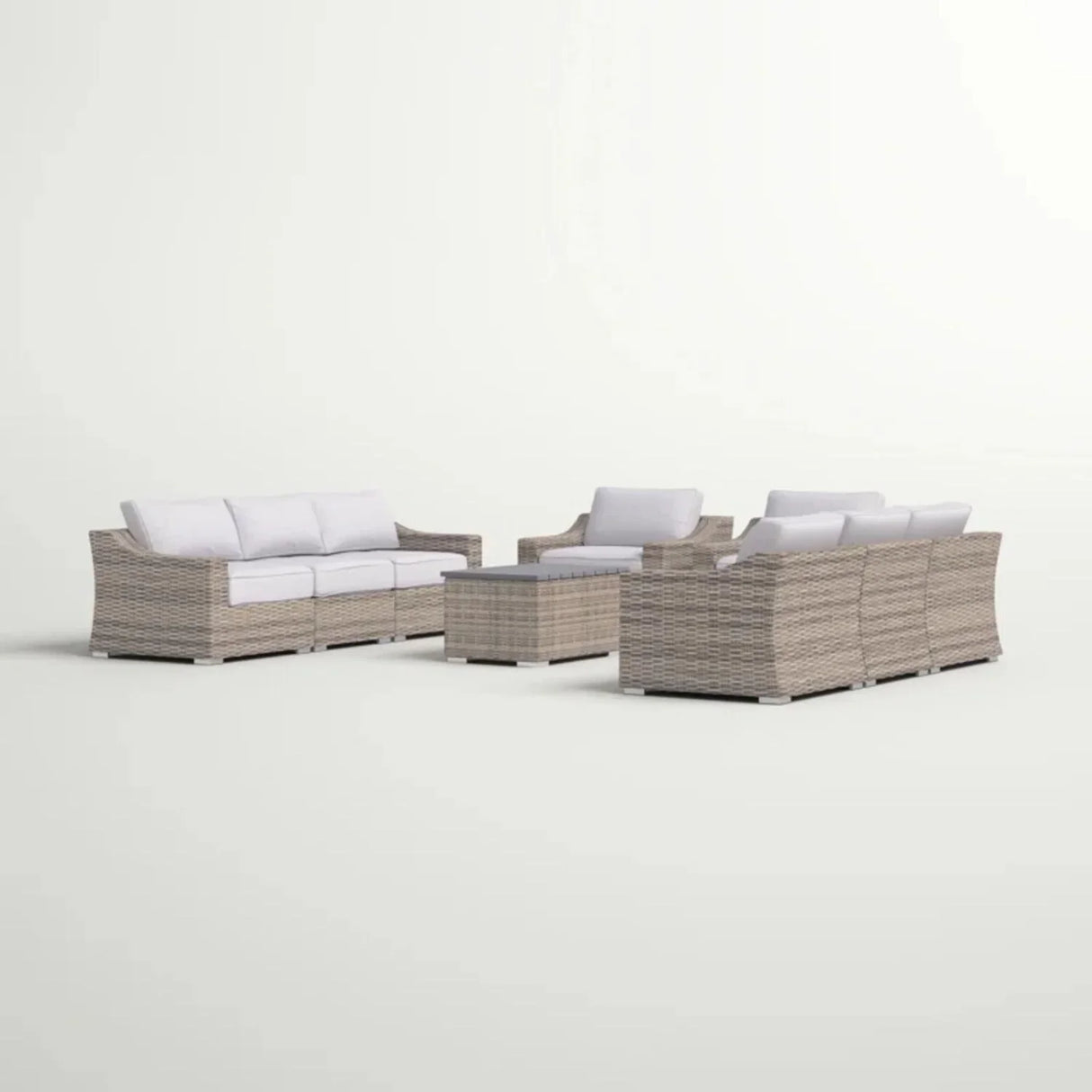 Stylish Sofa Seating Group With Cushions Perfect For Outdoor Gatherings - Furniture Home Direct