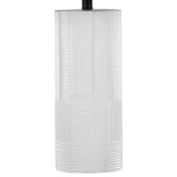 Petra - Contemporary Table Lamp (Set of 2) - Cream / Black - Furniture Home Direct
