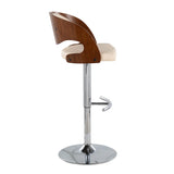Pino - Mid Century Modern Adjustable Barstool With Swivel - Furniture Home Direct