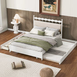 Storage Platform Bed With 2 Big Drawers & Trundle - Furniture Home Direct
