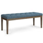 Waverly - Upholstered Tufted Ottoman Bench - Furniture Home Direct