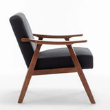 Accent Chair, Classic Mid Century Modern For Extra Seating - Furniture Home Direct