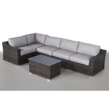 Stylish Sofa Seating Group With Cushions Perfect For Outdoor Gatherings - Furniture Home Direct