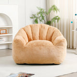Beanbag Chair, Beanbag Sofa Chair With Armrests Stuffed High Density Foam - Furniture Home Direct