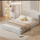 Upholstered Platform Bed, Grounded Bed With Solid Frame - Furniture Home Direct