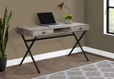 Computer Desk For Home Office, Laptop, Storage Drawers, Glossy Contemporary & Modern - Furniture Home Direct