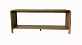 Waterfall - Console Table - Light Brown - Furniture Home Direct