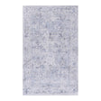 Maval - 2' X 3' Washable Area Rug - Blue / Cream - Furniture Home Direct
