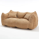 Comfortable Dual Beanbag Chair With High Resilience Foam Core For 2 People - Furniture Home Direct
