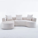 Modular Sectional Sofa With L Shape Chaise With Deep Seat - Furniture Home Direct