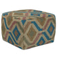 Johanna - Handcrafted Square Pouf - Furniture Home Direct