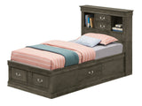 Louis Phillipe - Bookcase Storage Bed - Furniture Home Direct