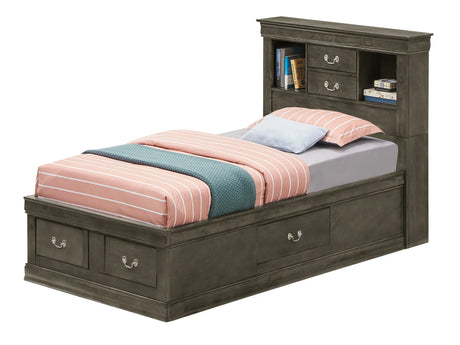 Louis Phillipe - Bookcase Storage Bed - Furniture Home Direct
