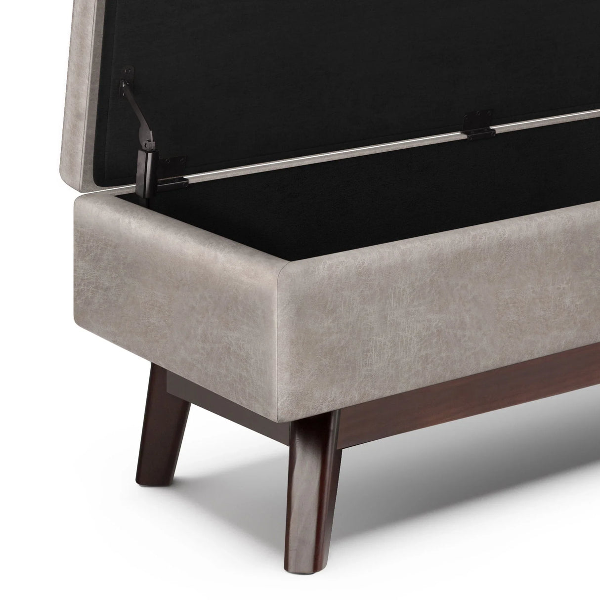Owen - Upholstered Rectangular Storage Ottoman - Furniture Home Direct
