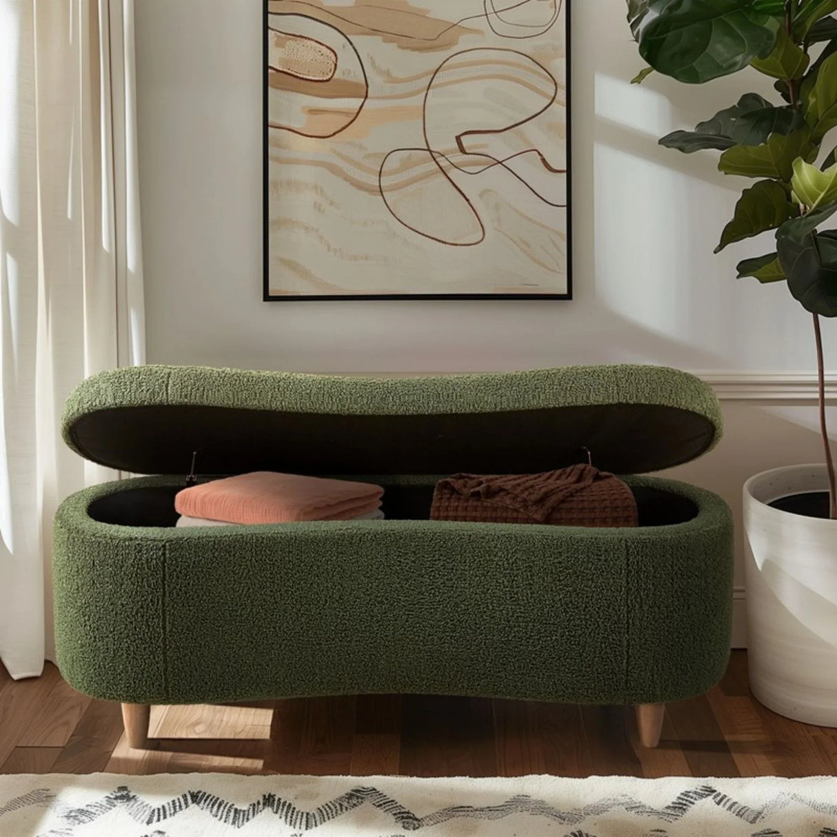 Flip Top Storage Bench - Furniture Home Direct