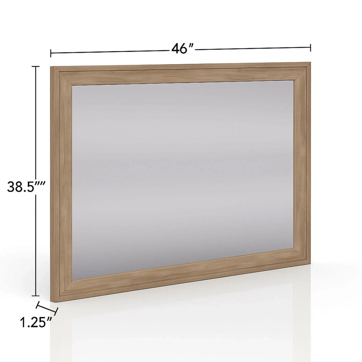 Rectangle Mirror - Sand - Furniture Home Direct