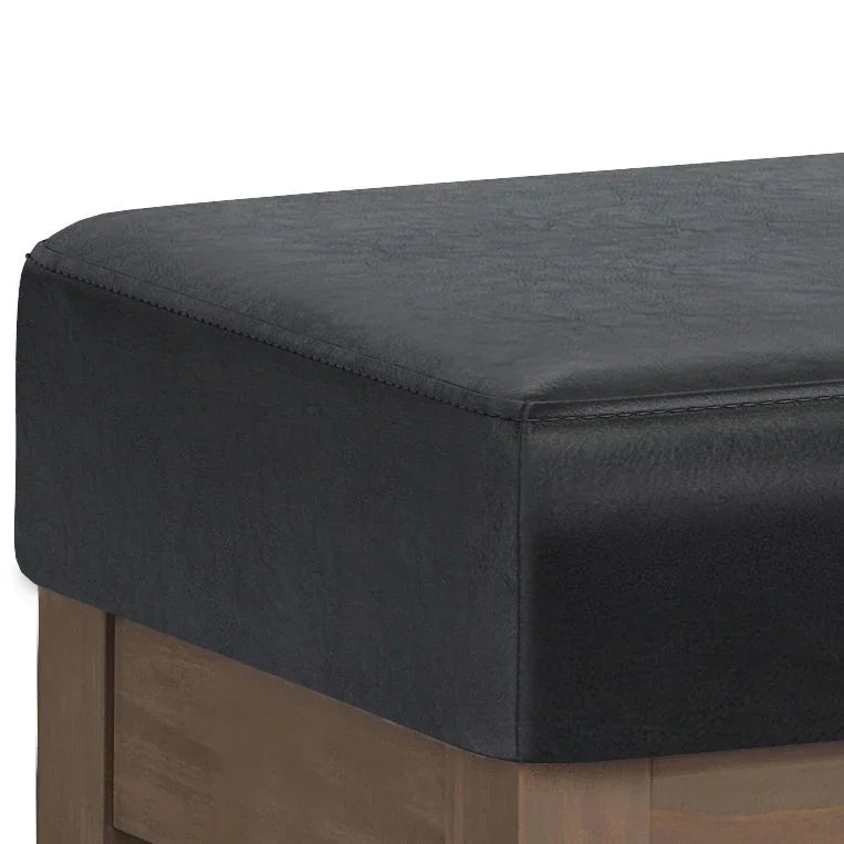 Milltown - Upholstered Ottoman Bench - Furniture Home Direct
