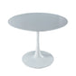 Tulip Table Mid-Century Dining Table With Round MDF Table Top, Pedestal Dining Table, End Table Leisure Coffee Table - Furniture Home Direct