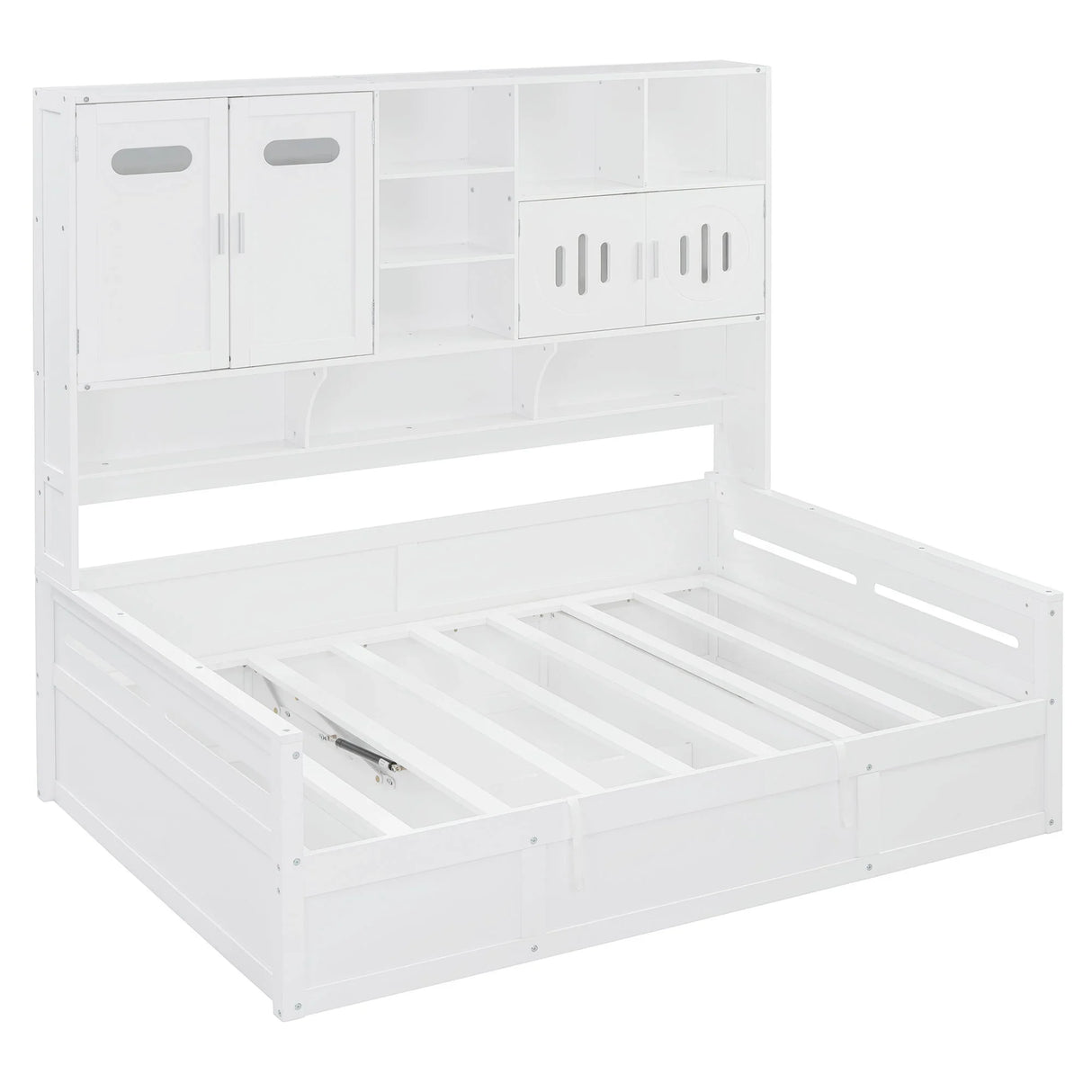 Daybed With All-In-One Cabinet And Shelf - Furniture Home Direct