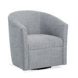 Lainey - Swivel Barrel Chair With 360 Degree Rotation - Furniture Home Direct