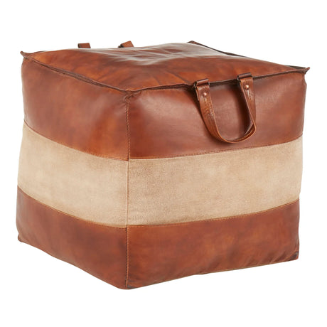 Cobbler - Industrial Pouf - Furniture Home Direct