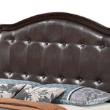 Bed With Transitional Design - Furniture Home Direct