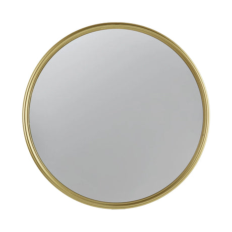 Round Mirror, Circle Mirror With Iron Frame For Living Room Bedroom Vanity Entryway Hallway - Furniture Home Direct