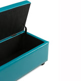 Hamilton - Upholstered Storage Ottoman - Furniture Home Direct
