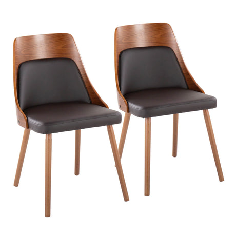 Anabelle - Mid-Century Modern Chair (Set of 2) - Furniture Home Direct