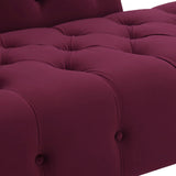 Samuel - Tufted Roll Arm Chaise Lounge - Furniture Home Direct