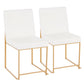 Fuji - Contemporary Stylish Frame, High Back Dining Chair (Set of 2) - Furniture Home Direct