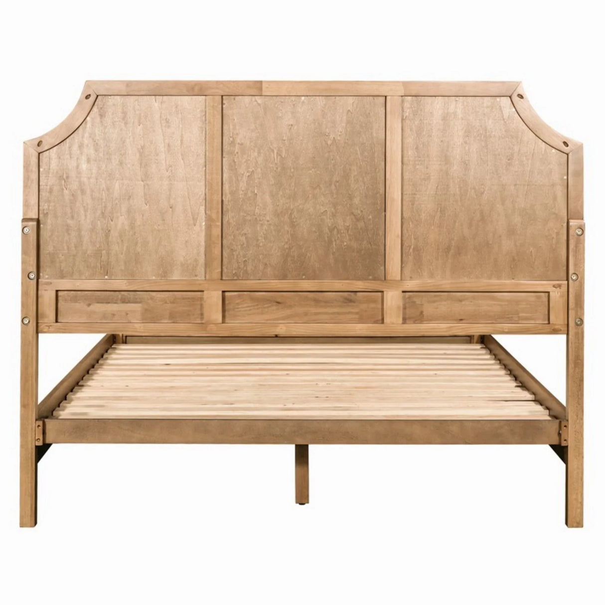 Lily Pond - Queen Platform Bed Toasted - Natural - Furniture Home Direct