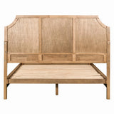 Lily Pond - Queen Platform Bed Toasted - Natural - Furniture Home Direct