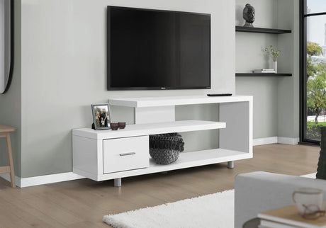 TV Stand, Console, Media Entertainment Center Storage Cabinet, Contemporary & Modern - Furniture Home Direct