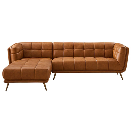 Addison - L Shape Sectional Sofa Tufted - Furniture Home Direct