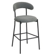 Counter Height Bar Stools With Powder Coating Base And Footrest - Furniture Home Direct