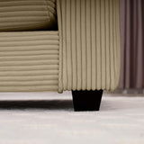Modern Sofa and Loveseat Set -Tan - Furniture Home Direct