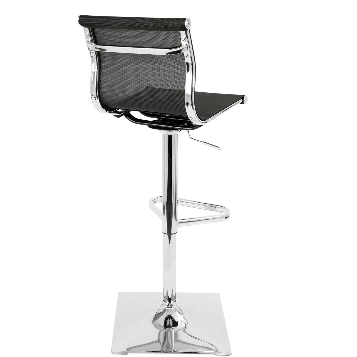Mirage - Contemporary Adjustable Barstool With Swivel - Furniture Home Direct