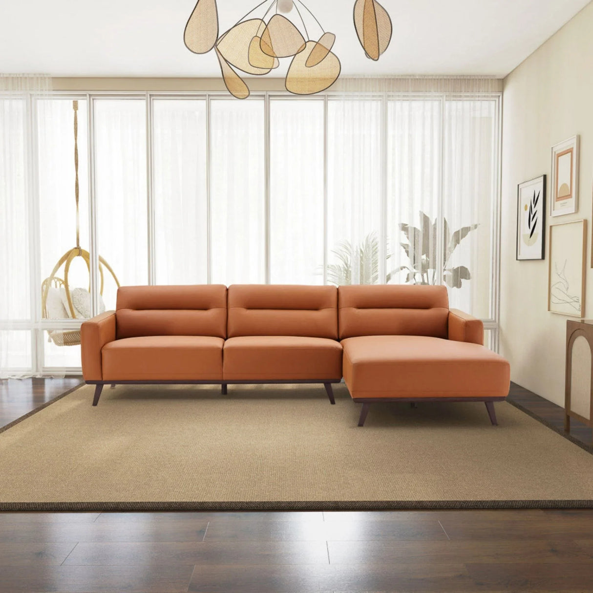 Ella - L-Shaped Sectional Couch - Furniture Home Direct