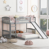 Functional Bunk Bed With Convertible Ladder And Slide - Furniture Home Direct